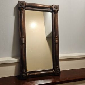 Vintage Decorative Column Wall Mirror